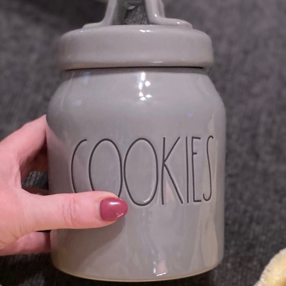 Rae Dunn Artisan Collection Cookie Jar Rare